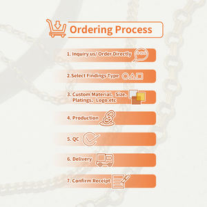 VFOOK Cadena Marina brillante Collar de oro sólido Pulsera Accesorios de moda 14K 18K Cadena marinera de oro real para hacer DIY - Product Image 5