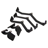 TELLUS Heavy Duty 8 Poignées Mag Grips 5 Pièces Combo Câble Machine Attachement LAT Barre de traction Multi-Fonctionnelle Entraîneur Gym Fitness