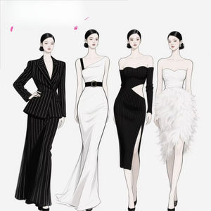 4207 robe personnalisée OEM ODM fabricant de tissu faire votre propre marque tissé sans bretelles haute qualité vêtements conception vêtement personnalisé - Product Image 2