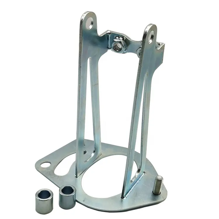 Best selling corner bracket L shaped Galvanized metal brackets for shelves sheet metal Stamping parts