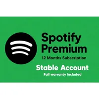 12 mois/1 an 1 abonnement familial Spotify Premium, activation rapide, application musicale, compte Premium