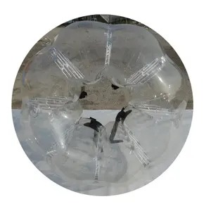 Futebol de bolha de pvc transparente, bola gigante de bolha para venda