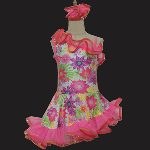Vestido de Ballet para niñas, leotardo <span class=keywords><strong>Latino</strong></span> para adultos, trajes de baile de escenario, disfraz de actuación para niños, disfraz de TV y película, vestido de baile - Product Image 1