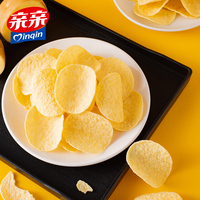 Keripik Kentang Rasa BBQ 60G Produsen OEM Gaya Camilan Goreng Tekstur Renyah