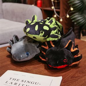 Nouvelle conception, 6 <span class=keywords><strong>couleurs</strong></span>, peluche super douce brodée en forme d'<span class=keywords><strong>axolotl</strong></span>, jouet en peluche 45/80 cm, cadeau anti-stress - Product Image 2