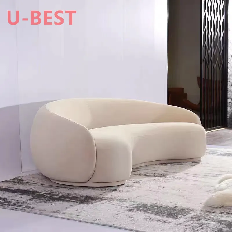 U-Best Nordic Living Room Julep Sofa Sectional 3 Seater Sofa Modern Living Room Furniture