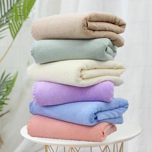 Absorbent Bath <b>Towel</b> 70x140 Cm Coral Fleece Quick Dry Solid Color Household <b>Towel</b> Custom Logo Available - Product Image 3