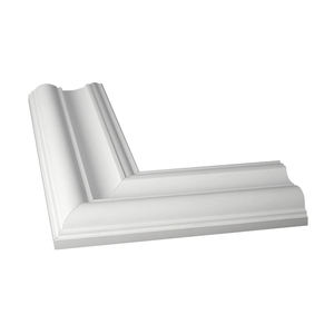 Apprêt <span class=keywords><strong>de</strong></span> pin fond Protection <span class=keywords><strong>de</strong></span> l'environnement peinture quart <span class=keywords><strong>de</strong></span> rond coquille décorative en plastique bois massif ligne d'angle supérieure - Product Image 1