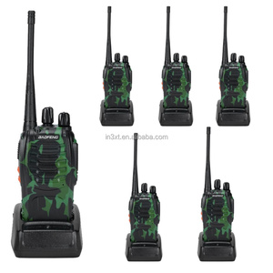 6 Piezas BAOFENG BF-888S con Auriculares, Walkie Talkie de 16 Canales, Radio Ham Baofeng 888s, Radio Bidireccional, Camuflaje Verde - Product Image 1