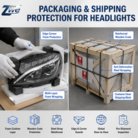 Untuk W205, OE 2059067303, Lampu Depan Kiri, Rakitan Lampu Depan, Cocok untuk 2014-2017, Plug and Play, Tidak Perlu Pemasangan Kabel Ulang, Sesuai OE