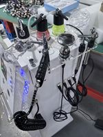 Machine à Bulles Professionnelle 8-en-1 Corée pour Salon de Coiffure et Spa: Soin de Nutrition, Repousse des Cheveux, Photon, Micro-Courant et Traitement du Cuir Chevelu