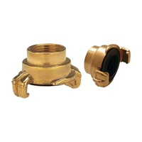 Raccord rapide femelle en laiton fileté BSP 3/8 1/2 3/4 1 pouce, raccord Geka pour tuyau d'arrosage de jardin