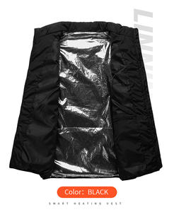 PASUXI – veste thermique chauffante unisexe pour homme, gilet chauffant, <span class=keywords><strong>Rechargeable</strong></span> par Usb, 9, 11, 15 zones, hiver, saison froide - Product Image 6