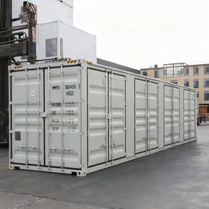 Conteneur d'expédition 40HC, 40 pieds, côté ouvert, stockage de marchandises sèches, 4 portes latérales disponibles - Product Image 3