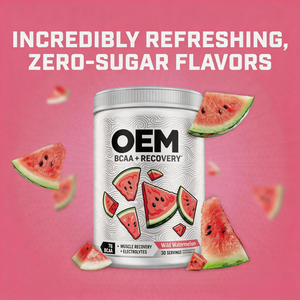 BCAA en Polvo OEM ODM 7g con Electrolitos, Certificado GMP Halal ISO22000, Sin Azúcar, Sabor Sandía Silvestre, 30 Porciones - Product Image 3