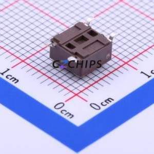 DTSM-61R-V-T/R Tactile Switch SMD-4P,6.2x6.2mm Switch Single Pole Single Throw Round Button 6.2mm 6.2mm - Product Image 2
