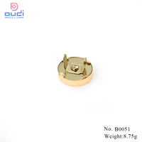 Bouton-pression magnétique en métal pour vêtements, accessoires de vêtements, bouton-pression à quatre parties