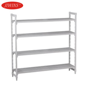 Étagères de stockage de congélateur commerciales robustes en fonte et en plastique pour hôtels, restaurants, chambres froides, certifiées NSF - Product Image 1