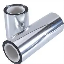 3 Mikron Doppelseitig 1000A Aluminiumbeschichtete Leitfähige Abschirmfolie aus Metallisierter Mylar für Präzisionsinstrumente - Product Image 3