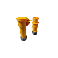 110V industriel 120V IP44 IP67 3 * 16A 3 * 32A 3 * 63A 3 * 125A connecteur de prise femelle surface dissimulée montage cuivre 3P 4H puissance