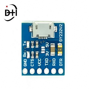 GY232V2 MICRO FT232RL โมดูล USB เป็น TTL ตัวดาวน์โหลดพอร์ตอนุกรมไมโครคอนโทรลเลอร์อาร์ดูอิน - Product Image 6