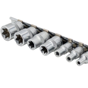 ไต้หวัน1/4 "ชุดประแจซ็อกเก็ต8ชิ้นเกรด DIY พร้อมที่จับเหล็กและหัวสกรูสี่เหลี่ยมสามารถปรับแต่งได้ - Product Image 1