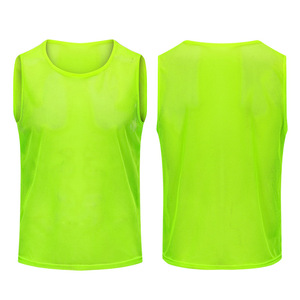 Gilet d'entraînement <span class=keywords><strong>de</strong></span> football unisexe <span class=keywords><strong>grande</strong></span> <span class=keywords><strong>taille</strong></span> en nylon/cachemire à imprimé maille large pour activités <span class=keywords><strong>de</strong></span> team building transfrontalières - Product Image 1
