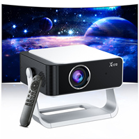 Proyector XNANO GT350PRO Portátil 4K Android 14 Inteligente con Bluetooth, WIFI, LCD, para Juegos, Compatible con Logotipo Personalizado, Resistente al Polvo