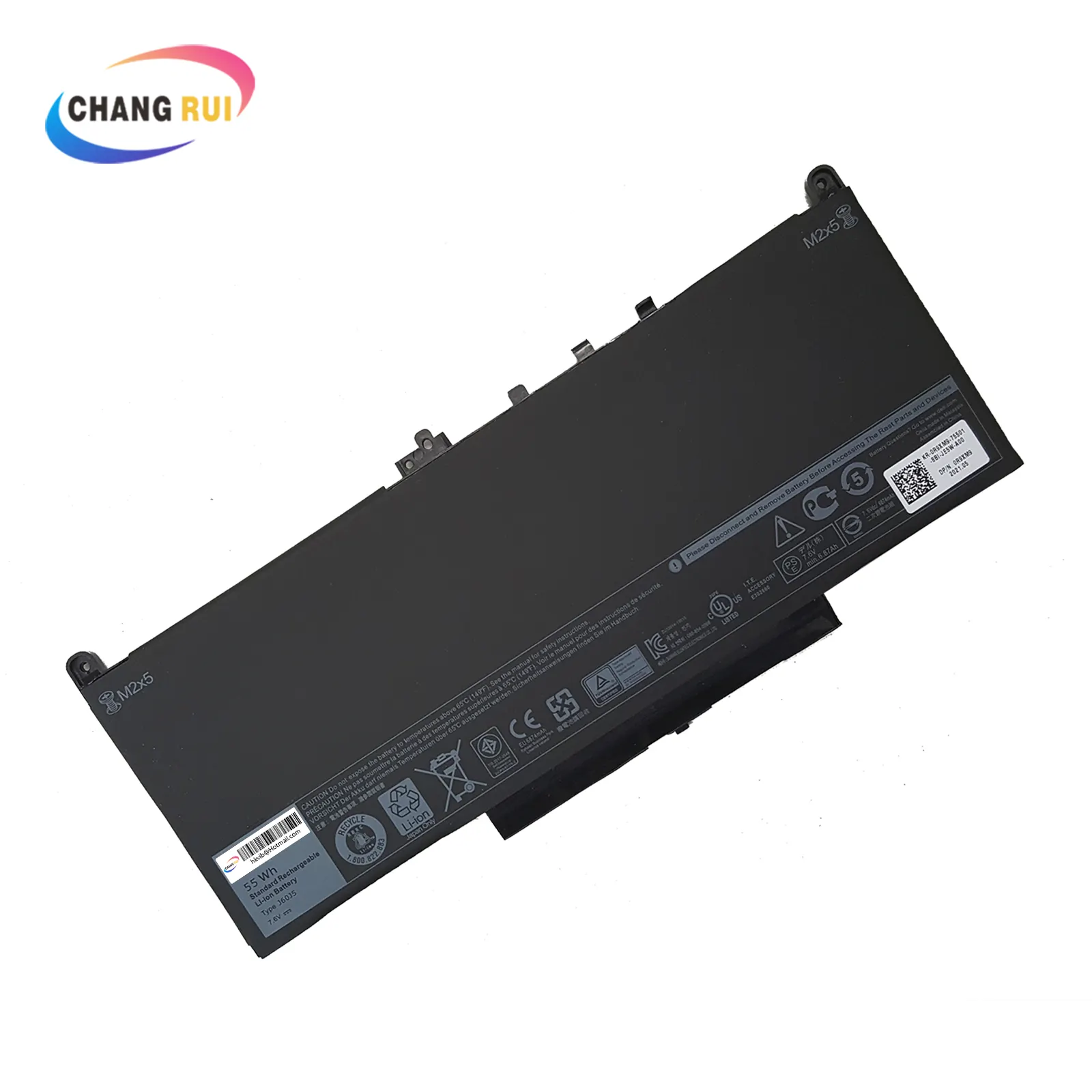 Pin Máy Tính Xách Tay J60J5 55Wh Cho Dell Latitude E7270 E7470 Pin Li-ion Chính Hãng 7.6V