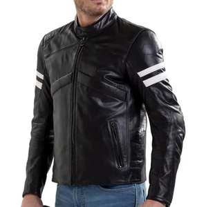 Vestes de moto en cuir véritable de haute qualité, respirantes, imperméables, coupe-vent, pour le sport, la course, l'extérieur, course automobile - Product Image 3