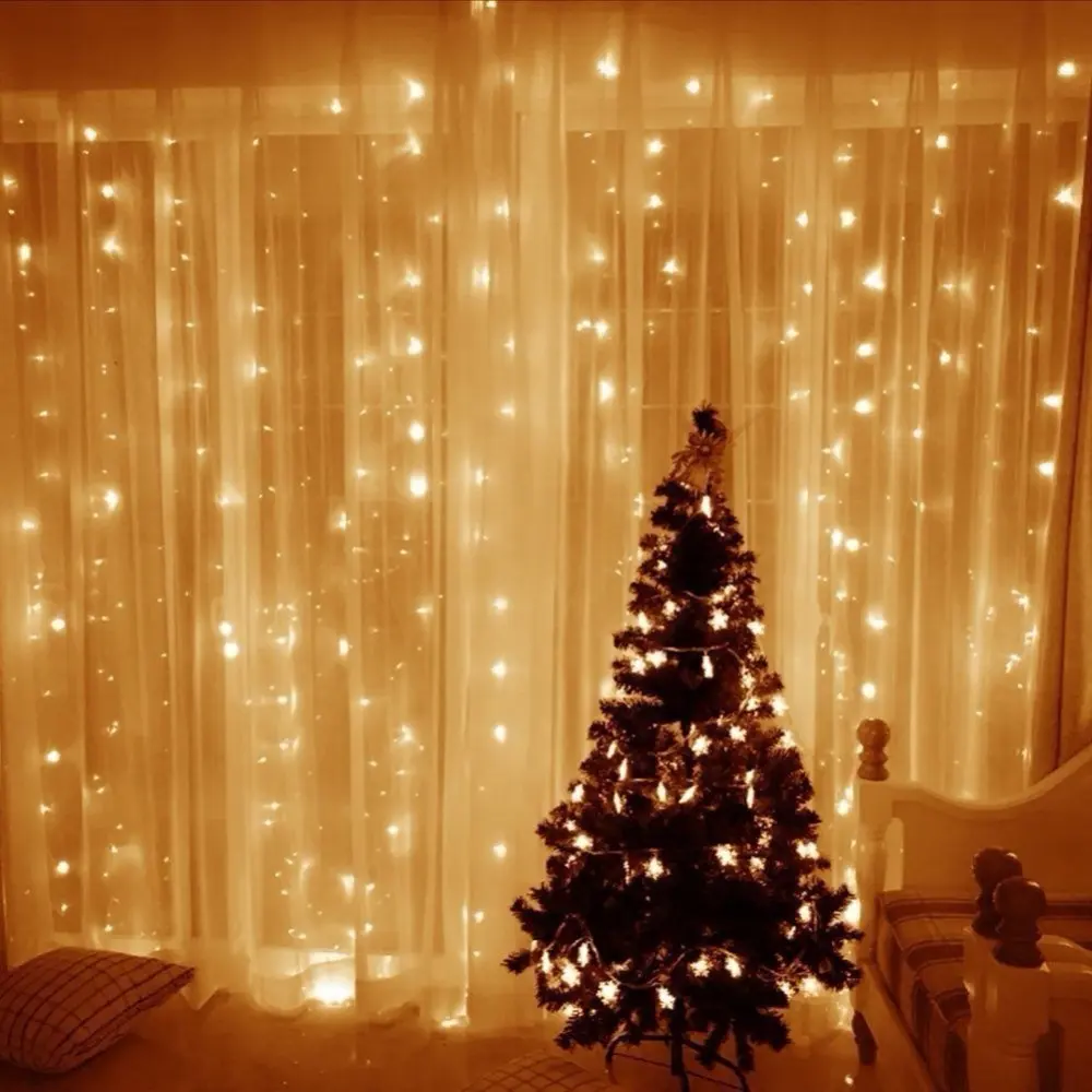 زينة للمنزل والبيسترو, ضوء Led داخلي في الهواء الطلق الجنية ضوء زينة المنزل بيسترو عيد الميلاد Led