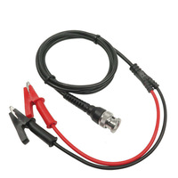 Câble de test BNC vers double fiche banane 4 mm avec pinces crocodiles rouge et noir, sonde d'oscilloscope, Chine