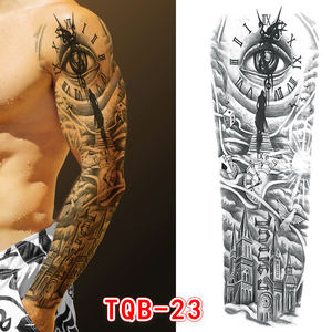 Tatuaje temporal sexy al por mayor/<span class=keywords><strong>manga</strong></span> de pegatinas de tatuaje <span class=keywords><strong>para</strong></span> mujeres y hombres - Product Image 2
