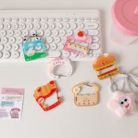Porte-clés personnalisé avec pendentif Sweet Girl Hollow |   Boucle d'escalade en acrylique pour sac d'étudiant |   Joli porte-clés de rangement pour clés