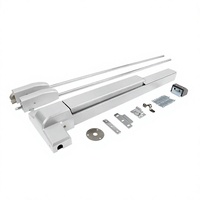 Dispositif de sortie vertical en acier inoxydable 304 peint ignifuge, 650 mm/800 mm/1000 mm, personnalisé pour porte à double battant