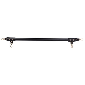 Fetish BDSM <b>Bondage</b> Adult SM Stainless Steel <b>Spreader</b> <b>Bar</b> with PU Hand Cuff Wrist Cuff Ankle Cuff Restraint - Product Image 2