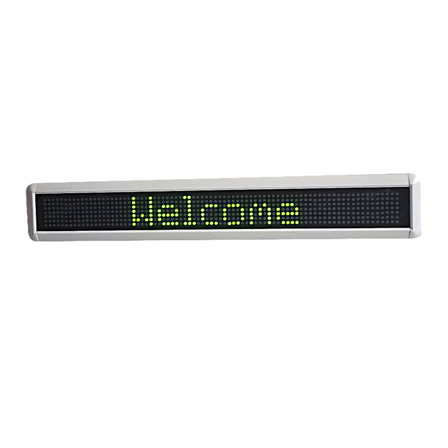 [ Customization]  Programmable Led Front logo  Led Running Information Display Board in Store Wireless RF Ethernet WiFi