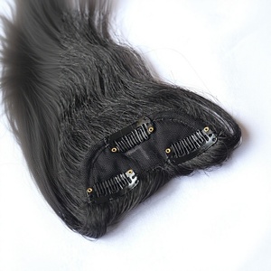 Extensiones de Cabello Indio con Clip para Mujer, Cabello 100% Virgen con Ondas Naturales - Product Image 1