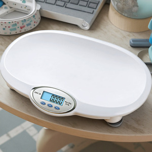 Báscula Digital Ovalada para Bebés de 20 kg, Báscula Electrónica Antideslizante para Cocina y Salud del Bebé - Product Image 4