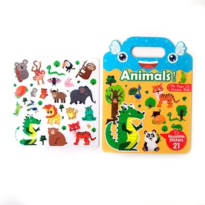 wholesale supplier children busy book parenting education children hands-on skills training sticker book