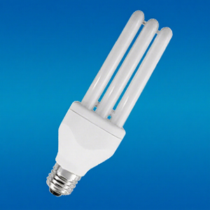 หลอดไฟ CFL สีขาว OEM ขั้ว E27 รูปทรง 3U 6000K แสงเดย์ไลท์ 80lm/W 6000 ชั่วโมง CRI 80 AC 220V รับประกัน 2 ปี สวิตช์พลาสติก ไม่มีระบบหรี่ไฟ - Product Image 1