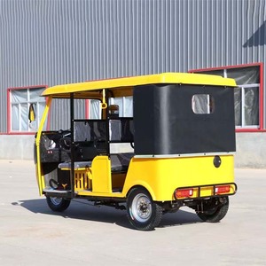 Motorized Tricycles 200Cc Car Bajaj Keke New Closed Tricycle Taxi Motorcycle Electrique <b>Gasoline</b> Passenger - Product Image 3
