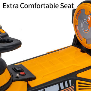 Детские электрические экскаваторы для мальчиков, игрушечный автомобиль с дистанционным управлением, большой размер, детский экскаватор, инженерный детский автомобиль - Product Image 4