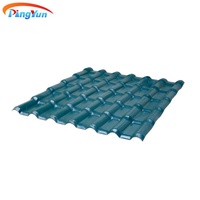 Construction ignifuge résistant aux UV ASA PVC tuile de toiture résistant aux intempéries Anti-corrosion PVC feuille de toit