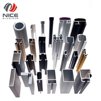 Profilés en aluminium de la série 6063 T5 compétitifs, matériaux de décoration intérieure personnalisés, profilés en aluminium