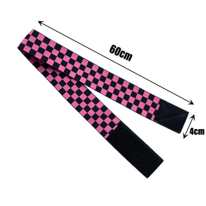 Herramienta de extensión de cabello de buena calidad, banda de peluca con cabeza de fusión ajustable, pelo Scrunchie, patrón de estampado de leopardo, banda de peluca para bordes - Product Image 5