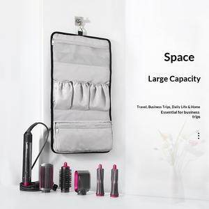 Sac de rangement en nylon pour sèche-cheveux <span class=keywords><strong>Dyson</strong></span> et fer à boucler <span class=keywords><strong>Airwrap</strong></span> - Type suspendu pour voyage - Product Image 1