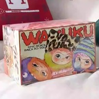 Wakuku FUZZY-Figurines mignonnes de la série FUN PARTY, poupées mignonnes, à la mode, pour ornements de bureau