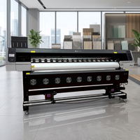 Imprimante jet d'encre grand format A1 Audley 1,8 m pour bannières en vinyle éco-solvant, 2 têtes I3200 éco-solvant pour imprimante à solvant