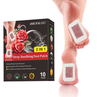 HAOBLOC Patchs Détoxifiants de Luxe aux Herbes, à l'Armoise et au Vinaigre de Bambou, pour une Évasion Bien-être, une Revitalisation, une Relaxation, un Soutien au Sommeil et une Transformation